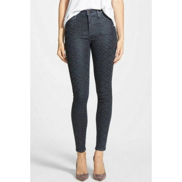 ❤️Citizens of Humanity Rocket Highrise Skinny Wax Patterned Skinny Jeans - Picture 1 of 1